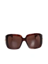 Gucci Oversized Square Frame Sunglasses In Brown