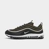 Nike Men's Air Max 97 Shoes In Medium Olive/light Silver/sequoia/black