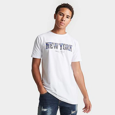 Supply And Demand Men's Nyc Bandana T-shirt In White