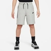 Nike Kids' Boys  Tech Fleece Shorts In Dark Grey Heather/black/black