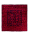 Adorn Hand Woven Rugs Closeout!  Fine Vibrance M1592 8'8" X 8'10" Square Area Rug In Purple