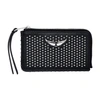 ZADIG & VOLTAIRE ZV CARD DOTTED SWISS CARD HOLDER