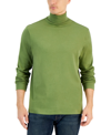 CLUB ROOM MEN'S SOLID TURTLENECK SHIRT, CREATED FOR MACY'S