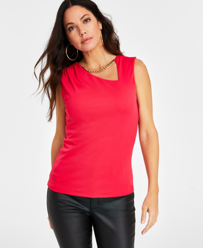 Women's Square Neck Rib Tank, Created for Macy's