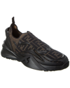Fendi Flow Low-top Sneakers In Brown