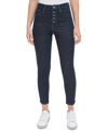 CALVIN KLEIN JEANS EST.1978 WOMEN'S EXPOSED BUTTON-FLY HIGH-RISE SKINNY JEANS