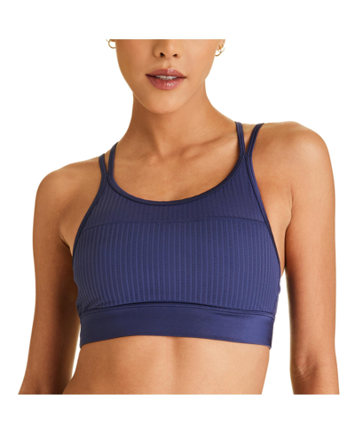 Alala Adult Women Mirage Cami Bra In Navy