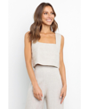 Petal And Pup Womens Devlin Top In Beige