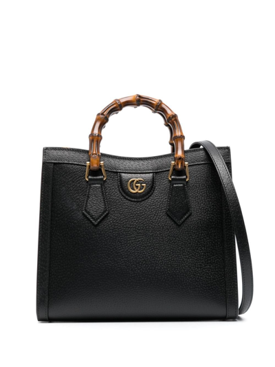 Gucci Woman Black Tote Bags