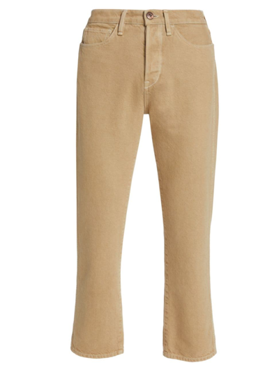 3x1 Women's Austin High-rise Cropped Straight-leg Jeans In Humana Sand