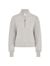Varley Women's Davidson Quarter-zip Sweatshirt In Ivory Marl