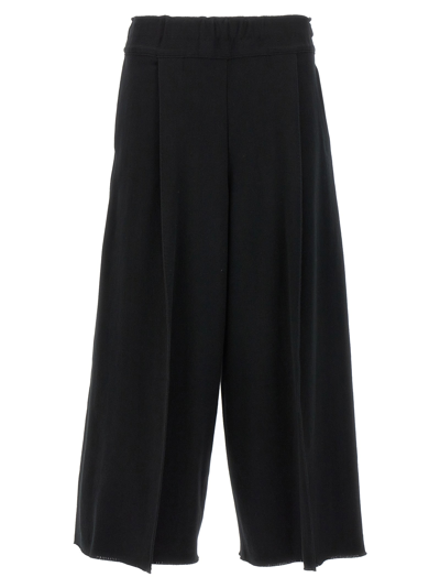 Issey Miyake Black Campagne Trousers In 15-black