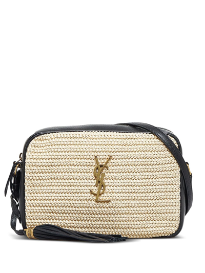Pre-owned Saint Laurent 2021 Lou Crossbody Bag In Neutrals