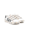 PREMIATA ANDY TOUCH-STRAP LEATHER SNEAKERS