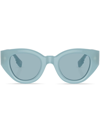 BURBERRY EYEWEAR MEADOW CAT-EYE FRAME SUNGLASSES