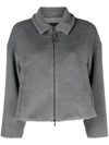 Fabiana Filippi Woman Coat Grey Size 6 Virgin Wool In Grey