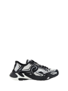 Dolce & Gabbana Two-tones Fabric Dragon Sneakers For Men