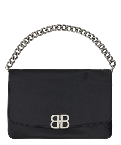 Balenciaga Bb Handbag In Black
