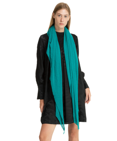 Pin1876 By Botto Giuseppe Cashmere Scarf In Green