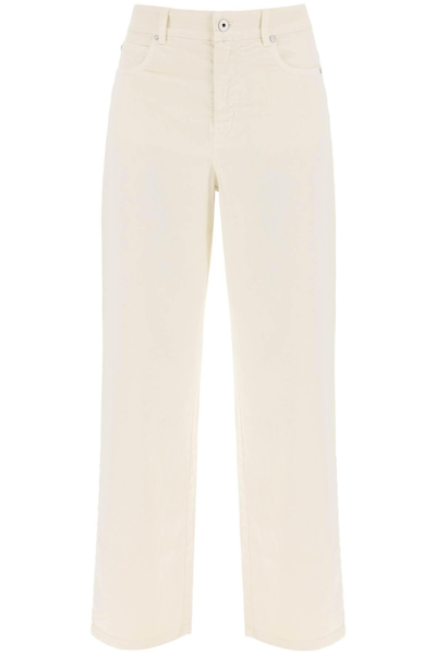 Weekend Max Mara Padana Straight Jeans In White