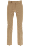 S Max Mara Slim-fit Cropped Pants In Beige