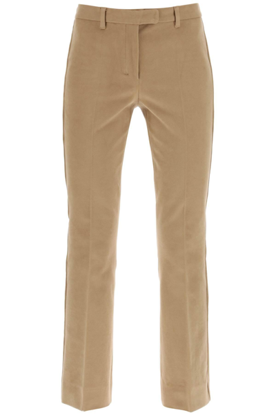 's Max Mara Slim-fit Cropped Pants In Beige