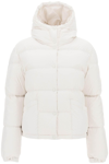 MONCLER 'EBRE' CROPPED HOODED PUFFER JACKET