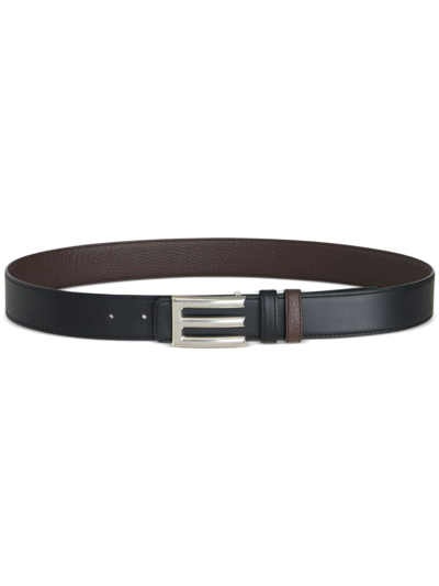 Etro Logo-buckle Leather Belt In 1