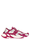 Dolce & Gabbana Fast Panelled Low-top Sneakers In Fuchsia