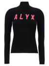 Alyx Black Logo Sweater In Black