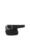 Saint Laurent Belts E Braces In Nero
