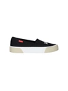 Palm Angels Logo-print Slip-on Sneakers In Black