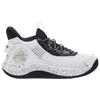 Under Armour Kids' Boys  Curry 3z7 In White/black