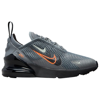 Nike Kids' Boys  Air Max 270 In Orange/black/grey