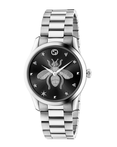 Gucci G-timeless Iconic Black Diamond Dial Ladies Watch Ya1265024