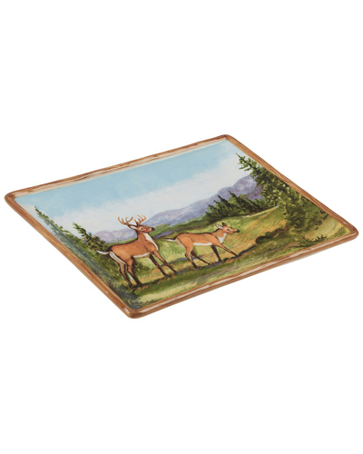 Certified International Mountain Summit Rectangular Platter
