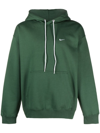 Nike Men's Solo Swoosh Fleece Pullover Hoodie In Green