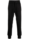 Versace Jeans Couture Chain-print Track Pants In Black