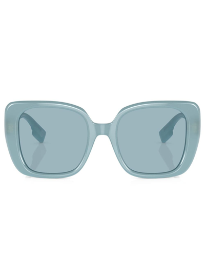 Burberry Eyewear Square Frame Sunglasses In Azure