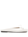 Jacquemus Off-white Le Chouchou 'les Mules Plates Ballet' Ballerina Flats In White