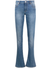 DOLCE & GABBANA MID-RISE FLARED JEANS