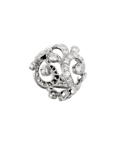 Cartier Platinum 4.75 Ct. Tw. Diamond Boudoir Ring (authentic )