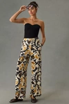 Sanctuary Print Wide Leg Pants In Multicolor