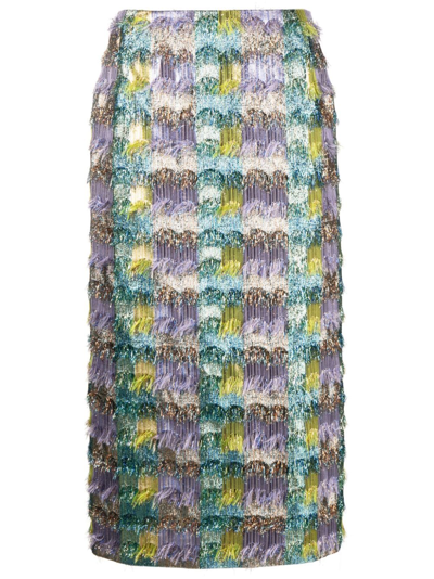 La Doublej Pencil Skirt In Pharaoh