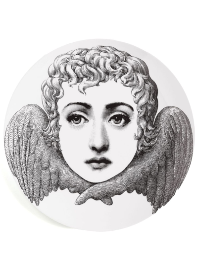 Fornasetti Tema E Variazioni N.267 Wall Plate In White