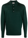 FURSAC BUTTON-UP WOOL POLO SHIRT