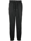 Rains Black Vented Lounge Pants In Black