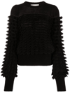 ZIMMERMANN 3D-KNITTED FELTED JUMPER