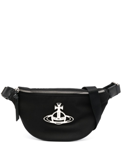 Vivienne Westwood Small Hilda Belt Bag In Black