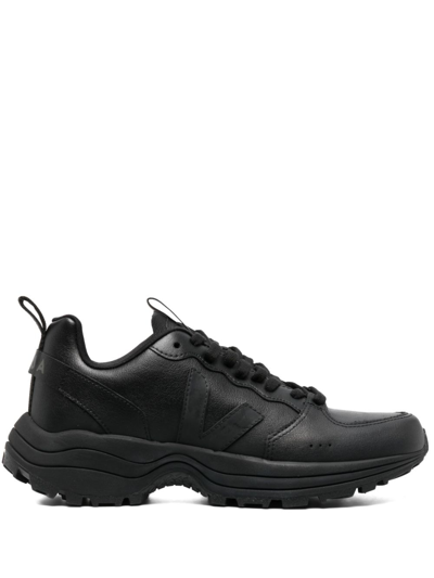 Veja Venturi Sneakers In Suede And Ripstop In Black